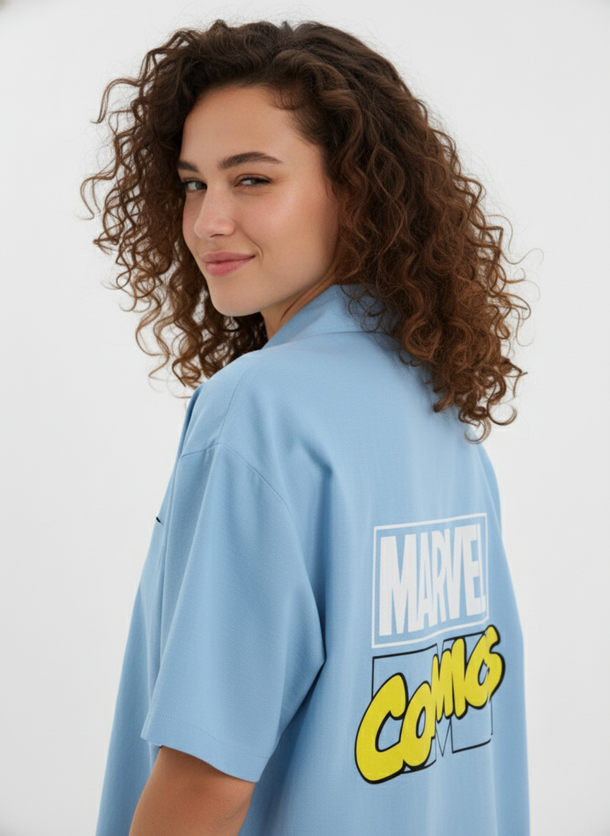 Marvel comics Unisex Oversized Shirt