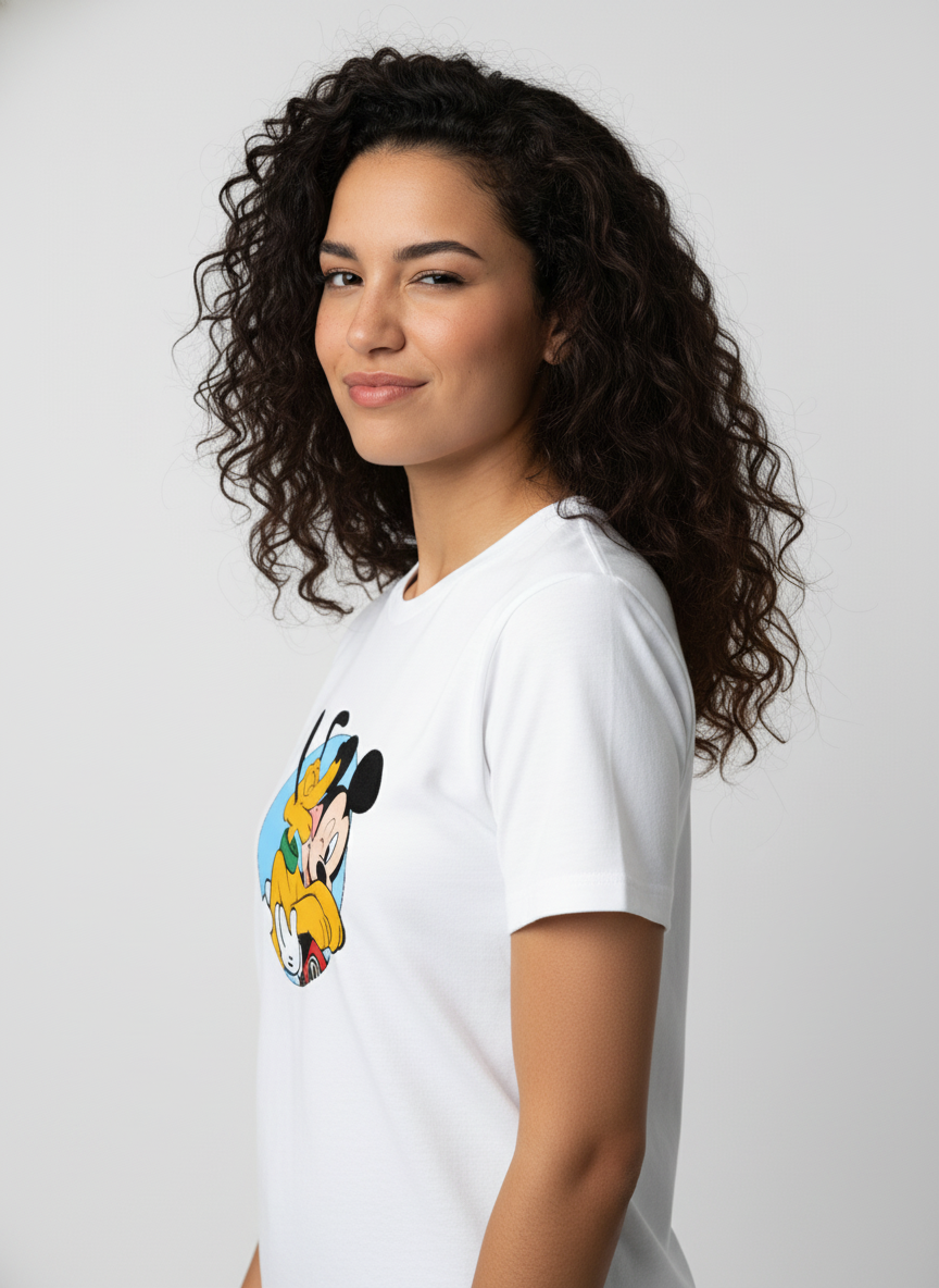Mickey love Unisex Standard Crew T-Shirt